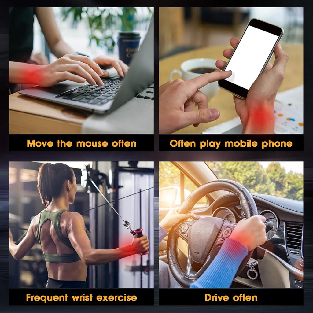 Wrist Trainer Ball Auto-Start Wrist Strengthener Gyroscopic Forearm Exerciser Gyro Ball for Strengthen Arms, Fingers, Wrist Bones and Muscles